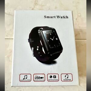 Bluetooth NEW Smart Watch for Iphone IOS Android Black